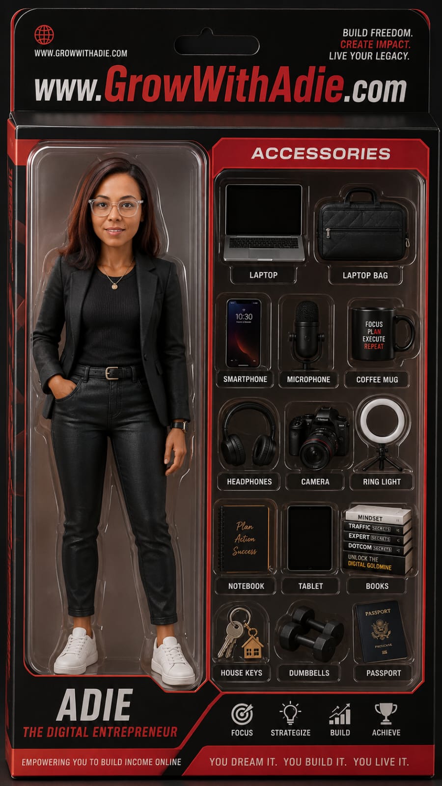 Personal brand concept created by an ICA member